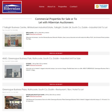 Hibernian Auctioneers - Commercial Properties RSS Detail